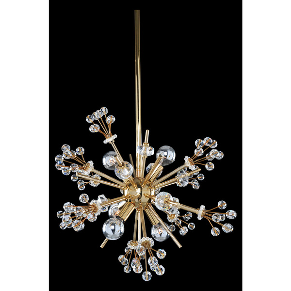 Kalco Allegri Constellation 6 Light Mini Pendant W/Clear Firenze 11631-018-FR001